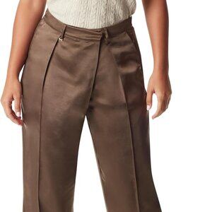 NWT Sam Edelman Sportswear Women's Devyn High Rise, Slight Taper Wide Leg Trouse